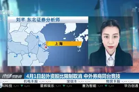 4月1日起外资股比限制取消，中外券商同台竞技视频封面