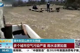 澳大利亚山火：多个城市空气污染严重，雨水漆黑如墨汁视频封面