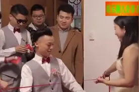 真实婚礼 伴郎这样对伴娘 两人的关系 肯定不一般视频封面