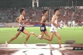 日本三大马拉松高手决战10000米场地赛，大迫杰是真帅啊视频封面