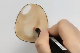 怎么画鸡蛋，绘画达人教你画鸡蛋简笔画，画法很简单视频封面