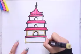 塔要怎么画视频封面