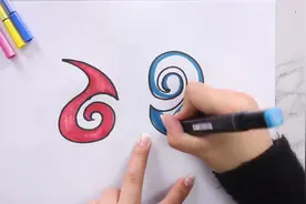 哪吒敖丙头上的标志怎么画视频封面