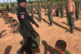 不打不成器？看看柬埔寨警察训练营这教官什么水平？视频封面