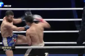 刘响明后手拳太重，对方被打倒后失去战意，刘响明完胜佩曼视频封面