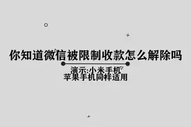 微信被限制收款应该如何解决呢， 一般人我不告诉他视频封面