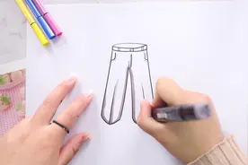 简笔画：怎样画裤子视频封面