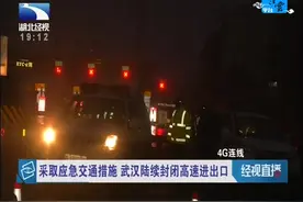 采取应急交通措施 武汉陆续封闭高速进出口视频封面