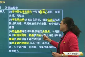 正常的淋巴结，淋巴结检查：方法、顺序、内容，临床表现意义代表视频封面