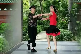 广场舞《雪山阿佳》双人对跳简单易学适合零基础