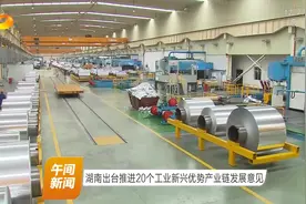 湖南出台推进20个工业新兴优势产业链发展意见视频封面