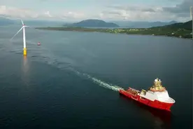 看过来！海上漂浮式风电场建设过程视频封面