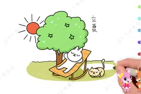 亲子育儿绘画，传统24节气之立夏简笔画，一起迎接夏天的到来吧视频封面