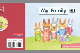 英语分级绘本导读8：My family 先听一遍理解，再跟读一遍巩固视频封面