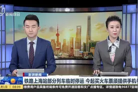 注意！今起买火车票须提供本人手机号，未成年人须提供监护人号码视频封面