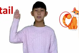 动物篇tail尾巴 牛津初高中小学少儿童英语单词和例句子 常荣视频封面