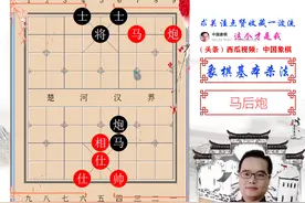 20、象棋：两种常见的事后诸葛亮，事前猪一样的杀法---马后炮视频封面