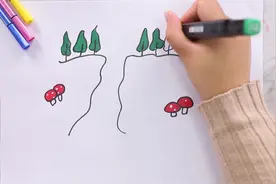 简单又漂亮的小溪画法步骤视频封面