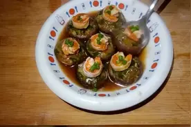 香菇虾仁的新吃法，好看好吃还营养，家常宴客让人吃出新滋味！