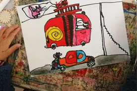 2020春节宅在加画，男孩子最爱的消防车和汽车系列儿童插画~视频封面
