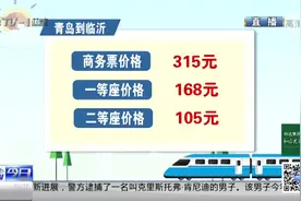 票价定了！鲁南高铁正式售票，青岛到临沂二等座价格只需105元视频封面
