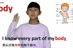 身体篇 body身体 牛津初高中小学少儿童英语单词和例句子 常荣