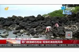 儋州龙门激浪峭石险峻 观海听涛别有风味视频封面