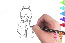 三国演义曹操怎么画，3分钟学会古代人物简笔画，充满野心的枭雄视频封面