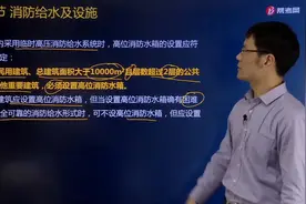 黄明峰老师详细讲解室内设置高位消防水箱时，应符合哪些规定？视频封面