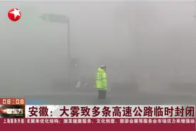 能见度不足50米！安徽出现大雾天气，致多条高速公路临时封闭视频封面