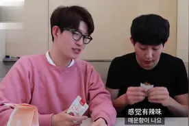 韩国朋友们第一次吃中国的肉类零食，他们都被震惊了视频封面