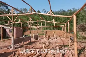 建一百规模的猪舍，全程自己动手，花多少钱？想养猪的不妨看看视频封面