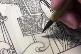 【勾线教程】83 西游记中卷云纹绘制小技巧