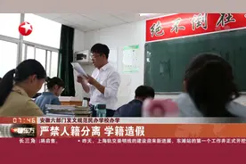安徽六部门发文规范民办学校办学：严禁人籍分离，学籍造假视频封面