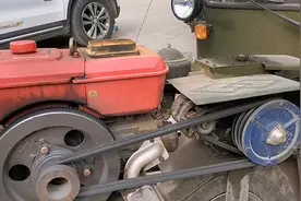 广西这种拖拉机带方向盘，号称独轮鸡公车，跑乡村山路真是厉害视频封面