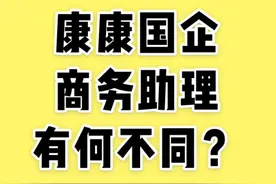 康康国企的商务助理有什么不同？视频封面
