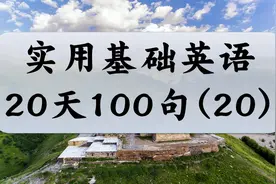 实用基础英语20天100句，打卡第19天，名词kid是孩子，动词kid呢视频封面