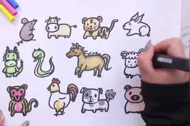 十二生肖简笔画视频封面