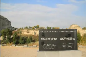 陕西榆林靖边统万城遗址是大夏国的国都，是匈奴建成于公元418年