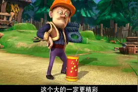 搞笑儿童动画片，爆竹风波视频封面