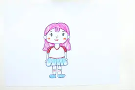 水彩笔画人物的教程视频封面