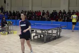 乒乓人梦寐以求的女友系列1，韩国肤白貌美小姐姐打比赛视频封面
