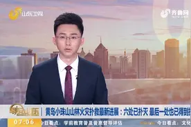 黄岛小珠山山火六处已扑灭，最后一处也已得到控制，无人员伤亡视频封面
