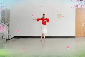 云裳广场舞《每天多爱你一点》花语老师原创形体舞 海霞演示版视频封面