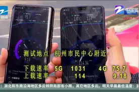 记者实测对比，杭州4G和5G网络速度视频封面