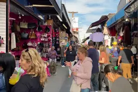 走遍城市 步行游览美国洛杉矶市中心的Santee Alley-LA时尚区视频封面