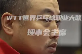 刘国梁出任WTT世界乒乓球职业大联盟理事会主席视频封面