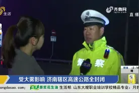 实时路况！受大雾影响，济南辖区高速公路全封闭，请注意出行安全视频封面