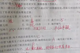 四下期中卷讲评，形容高兴到极点是哪个词语，并用它写一个句子视频封面