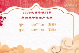 转发好运！总台春晚门票首次在线赠送，第四批“锦鲤”诞生！视频封面